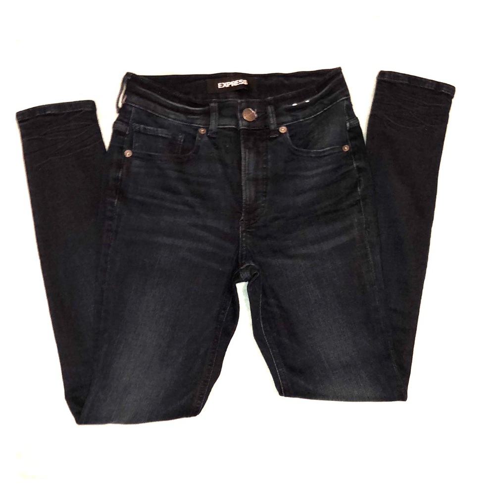 EXPRESS Denim Perfect Stretch+ high rise 00S